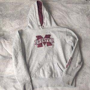 Crop top state hoodie